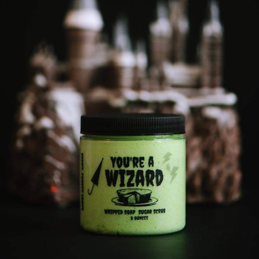 You’re a Wizard Whipped Soap Sugar Scrub
