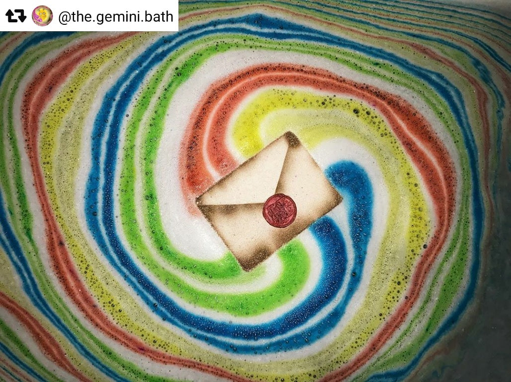 Acceptance Letter Bath Bomb