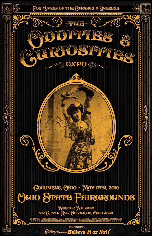 Upcoming Markets and Shows in Columbus, Ohio : Oddities and Curiosities Expo
