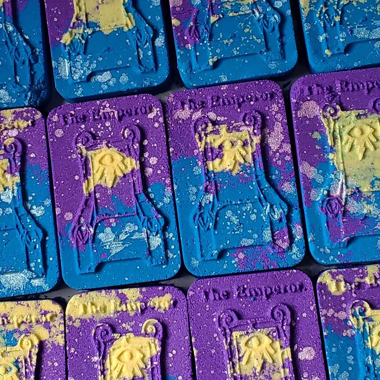 Tarot Card Bath Bomb: The Emperor