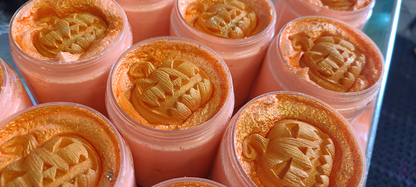 The Golden Pumpkin Whipped Soap Sugar Scrub