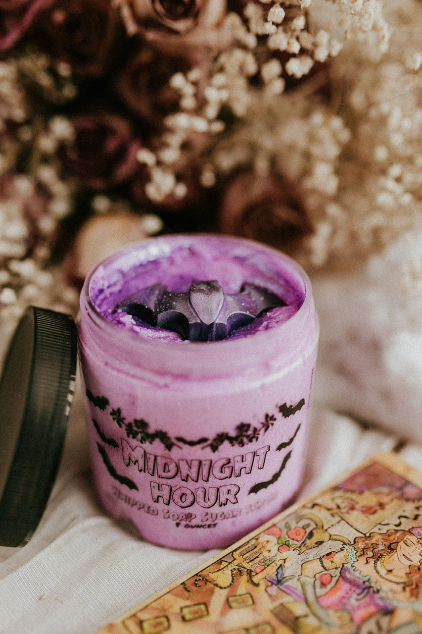 Midnight Hour Whipped Soap Sugar Scrub