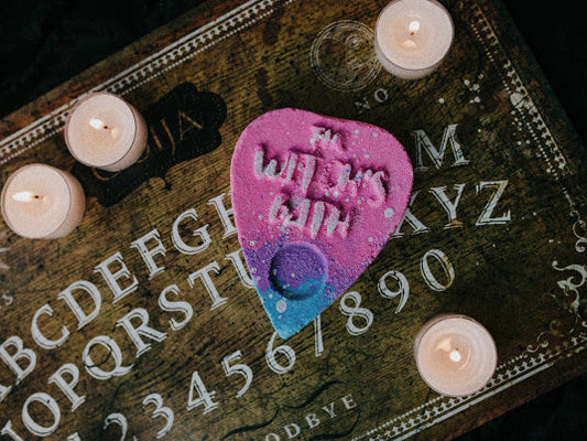 Pastel Witch bath bomb