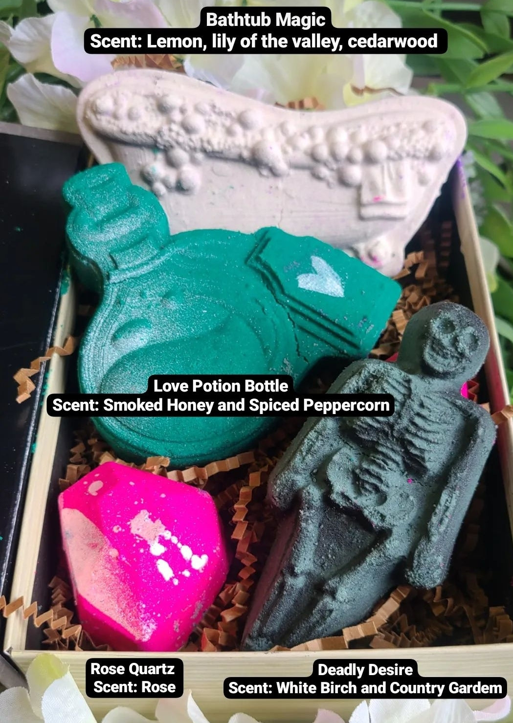 Love Potion bath box